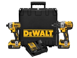 DeWalt DCK299P2 Cordless Impact Driver & Hammer Drill Combo Kit